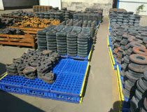 工業(yè)安置重貨墊板 搬運貨物托盤+金屬制品重載貨物墊板 室外托盤墊板